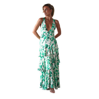 Backless Deep V-Neck Strapless Dress
