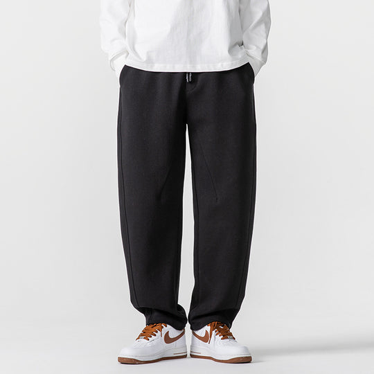 Elastic Waist Drawstring Sweatpants