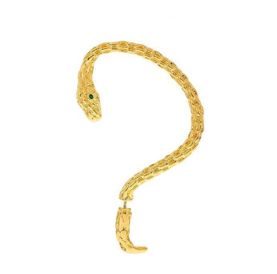 Personalized Snake Wrapped Earrings