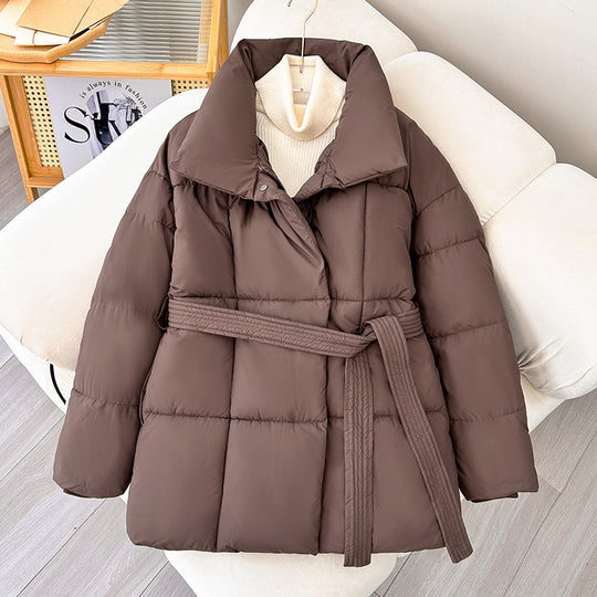 Women's Winter Stand Collar Puffer Jacket