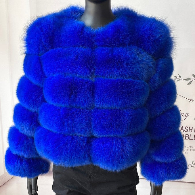 Women's Long Ruffled Shawl Windbreaker