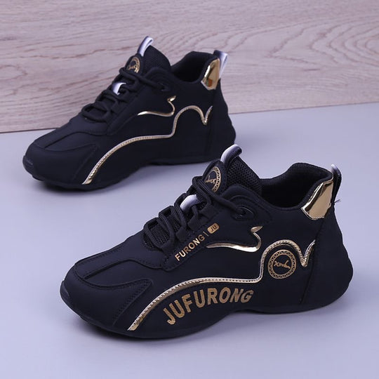 Unisex Camouflage Leather Board Shoes