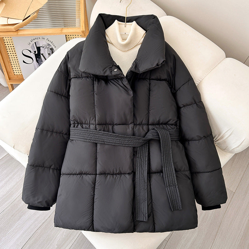 Women's Winter Stand Collar Puffer Jacket