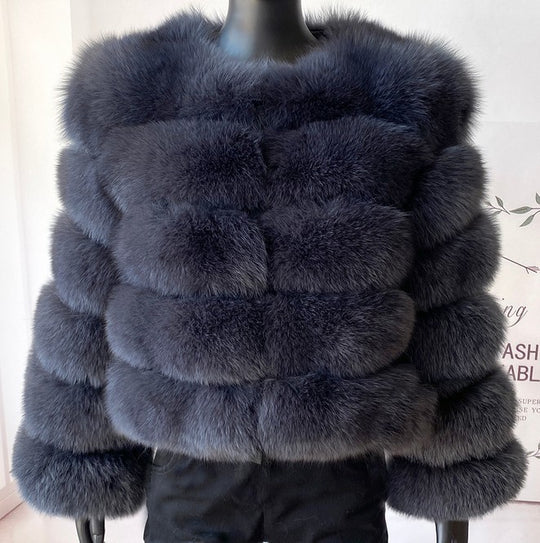 Women's Long Ruffled Shawl Windbreaker