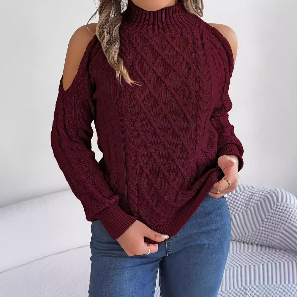 Polka Dot Cozy Chic Sweater