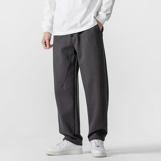 Elastic Waist Drawstring Sweatpants