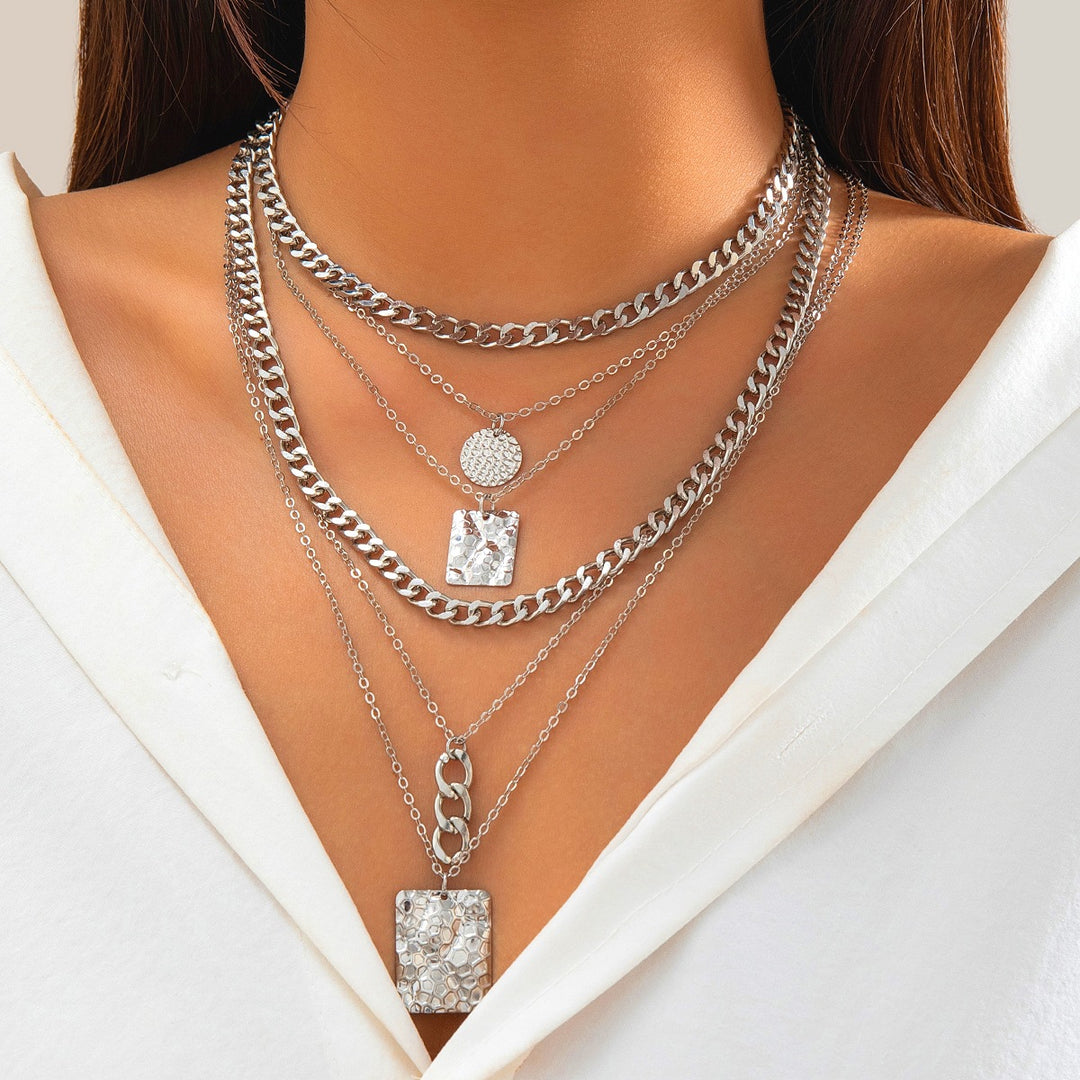 Niche Vibe Layered Snake Chain Necklace