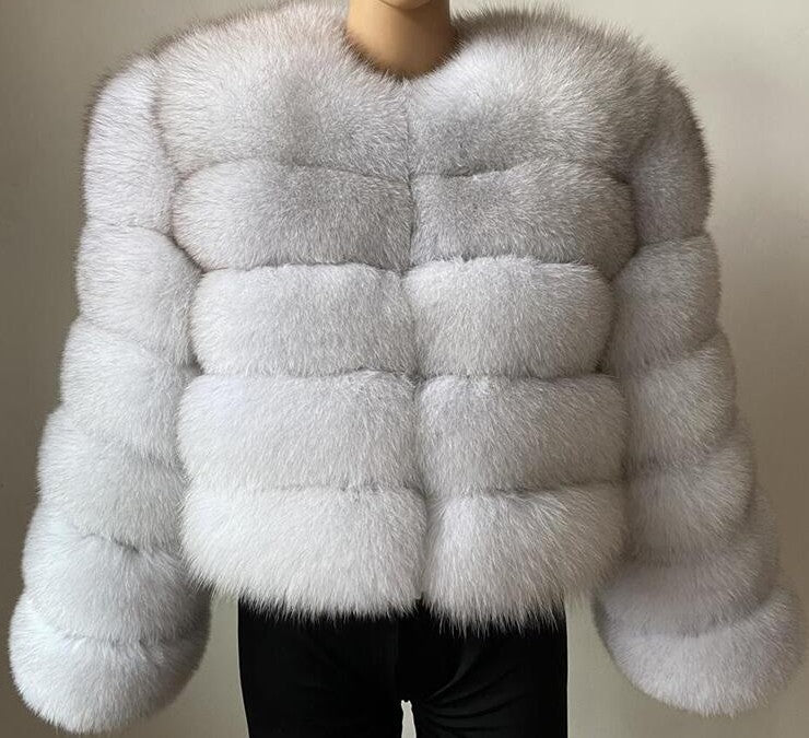 Women's Long Ruffled Shawl Windbreaker