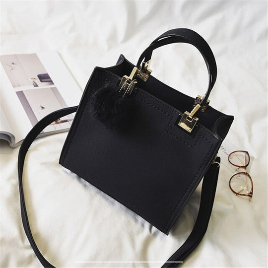 Suede Charm Tote