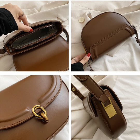 Luxe Saddle Mini Crossbody