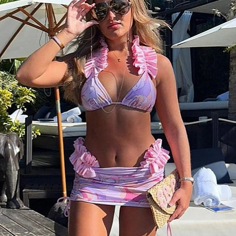 Seduce Three-Piece Bikini Set