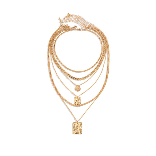 Niche Vibe Layered Snake Chain Necklace