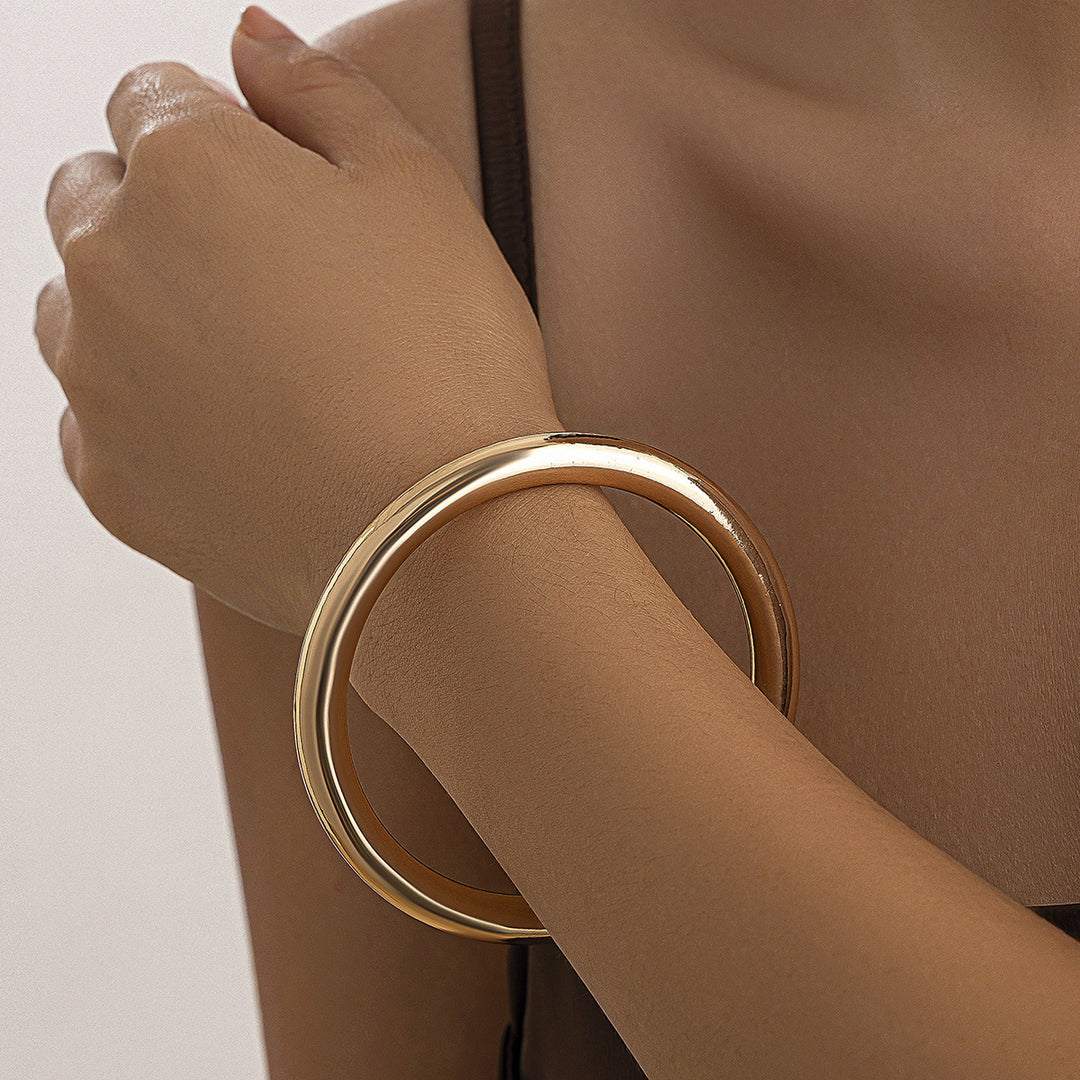 Flux Wide Alloy Bracelet
