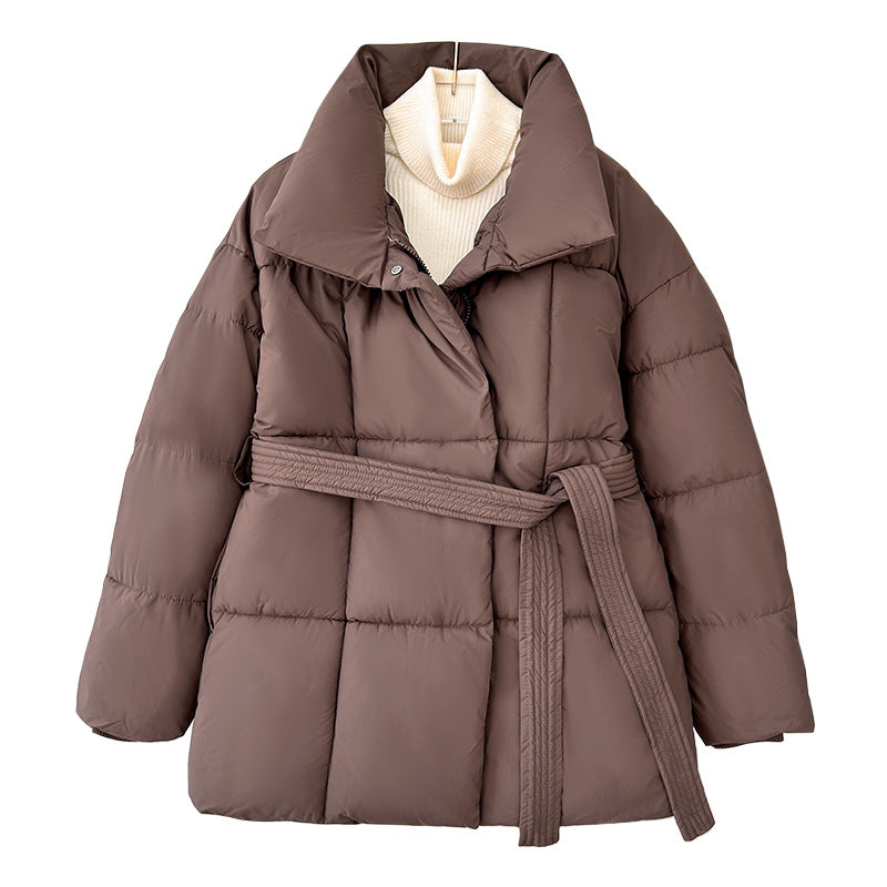 Women's Winter Stand Collar Puffer Jacket