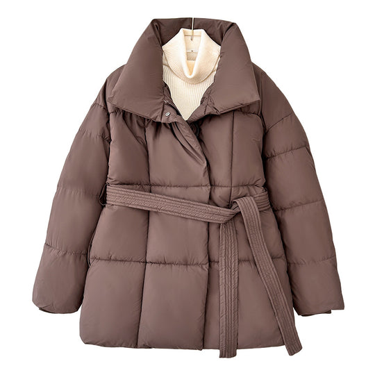 Women's Winter Stand Collar Puffer Jacket
