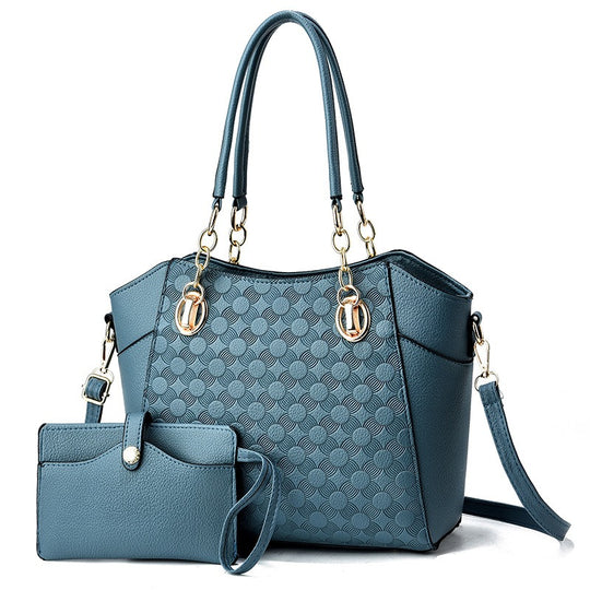 Vintage Chic Chain Shoulder Tote