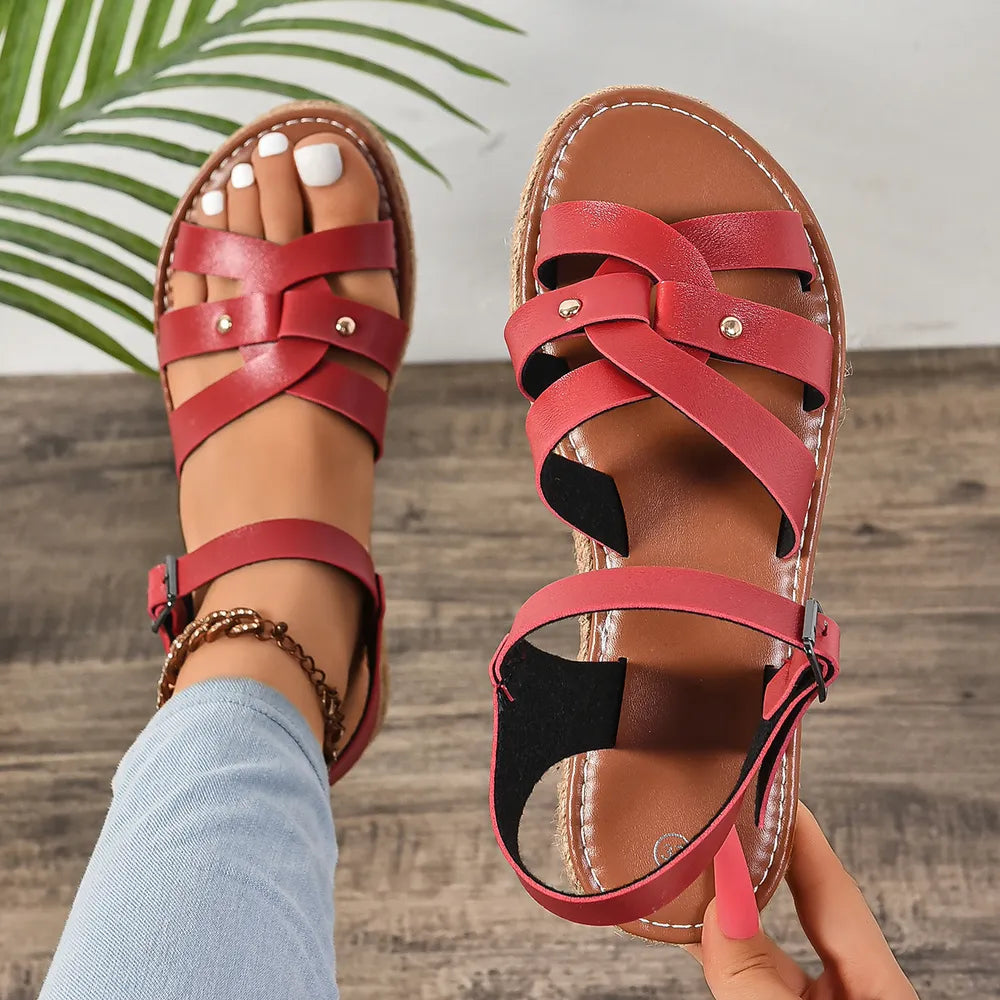 Roman Woven Sandals