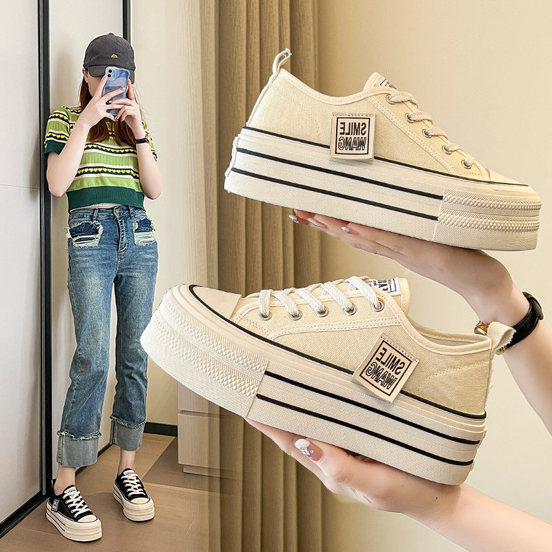 Retro Sponge Canvas Sneakers