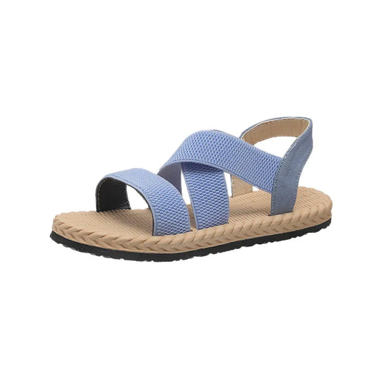 Open Toe Flat Sandals