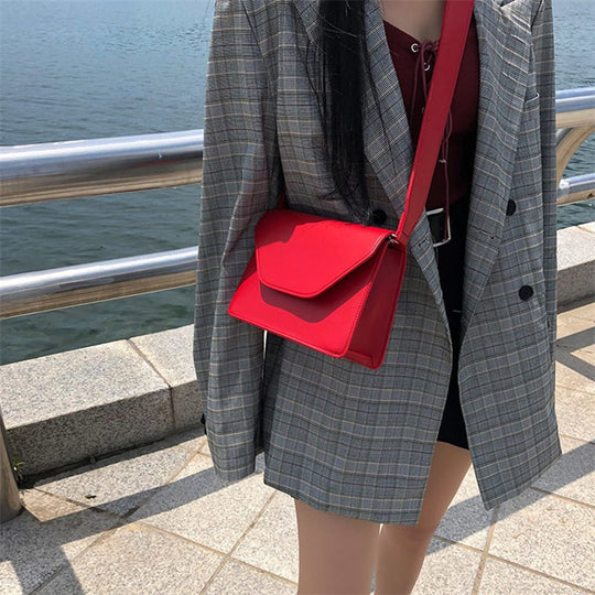 RanHuang PU Leather Shoulder Bag