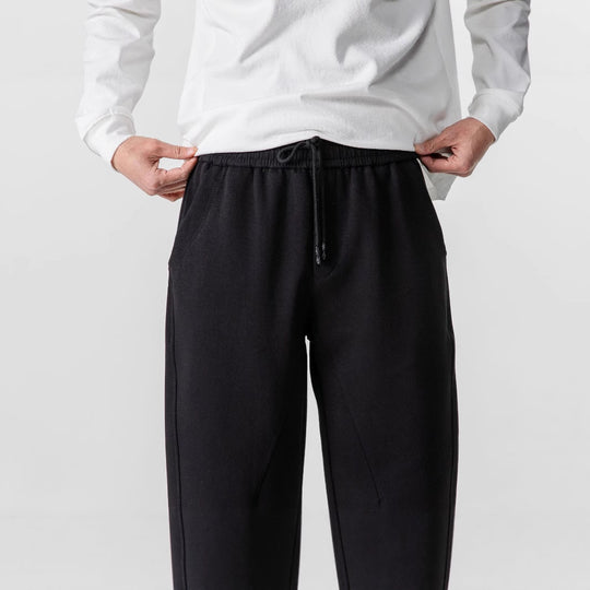 Elastic Waist Drawstring Sweatpants