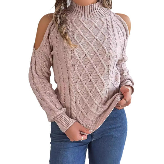 Polka Dot Cozy Chic Sweater