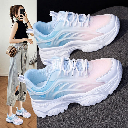 Thick Sole All-Season Sneakers