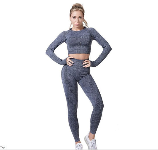 Vital Seamless Set – Leggings & Crop Top