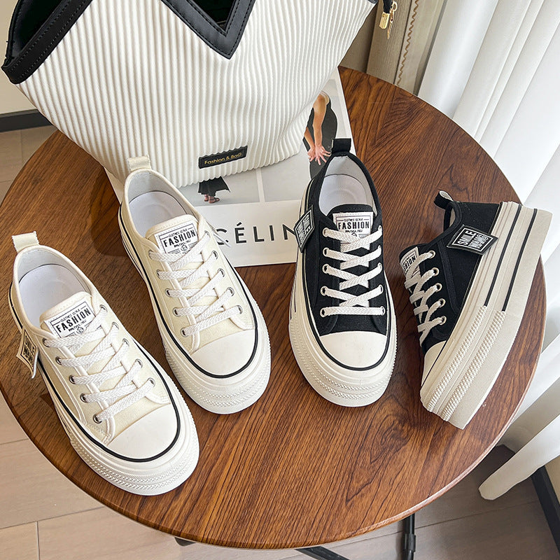 Retro Sponge Canvas Sneakers