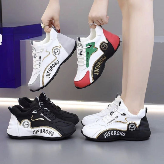 Unisex Camouflage Leather Board Shoes