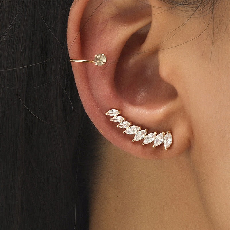 Golden Leaf Luxe Ear Cuff