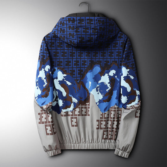 Men’s Hooded Velvet & Cotton Jacket
