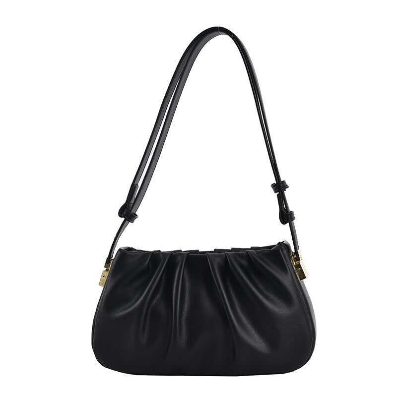 Vintage Cloud PU Leather Shoulder Bag