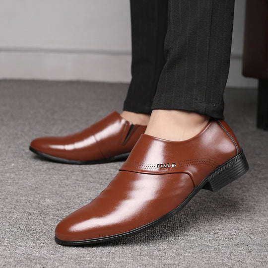 MetroBreeze Pointed Mesh Slip-Ons – Men’s Casual Leather Shoe Covers