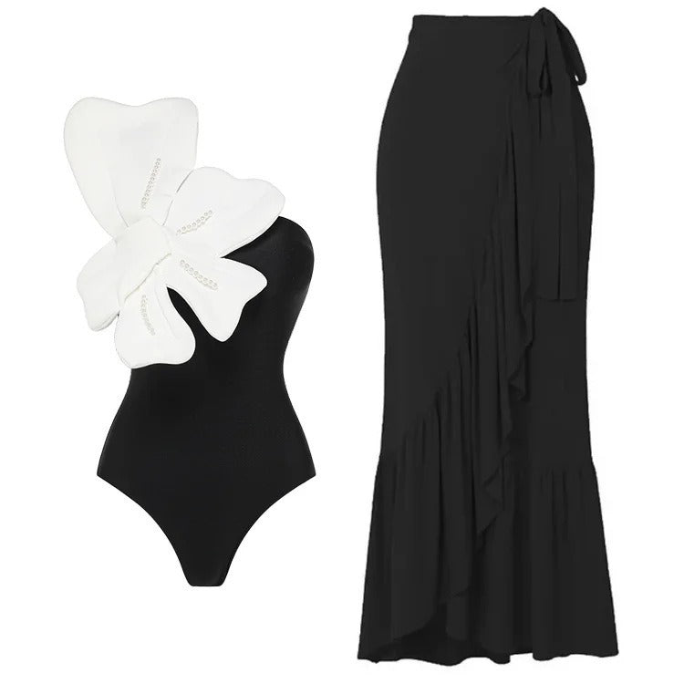 butterfly one-piece swimsuit