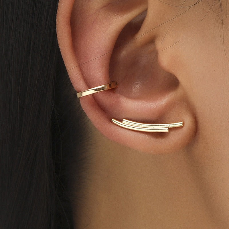 Golden Leaf Luxe Ear Cuff