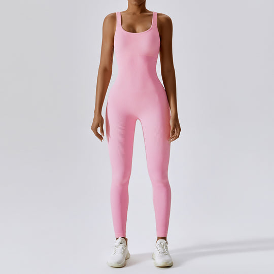 Spring Seamless Yoga Jumpsuit