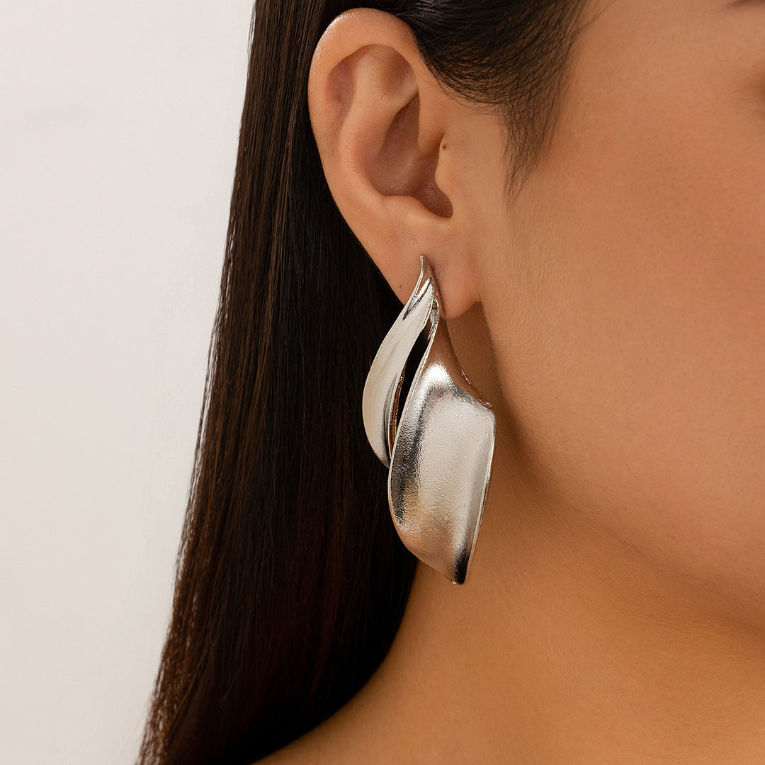 Luxury Geometric Water Drop Earrings