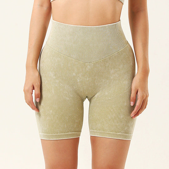 Frosted Yoga Set with Hip-Lift Leggings