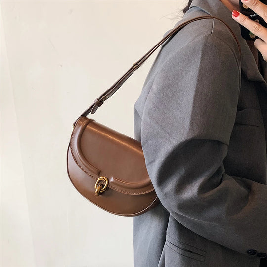 Luxe Saddle Mini Crossbody