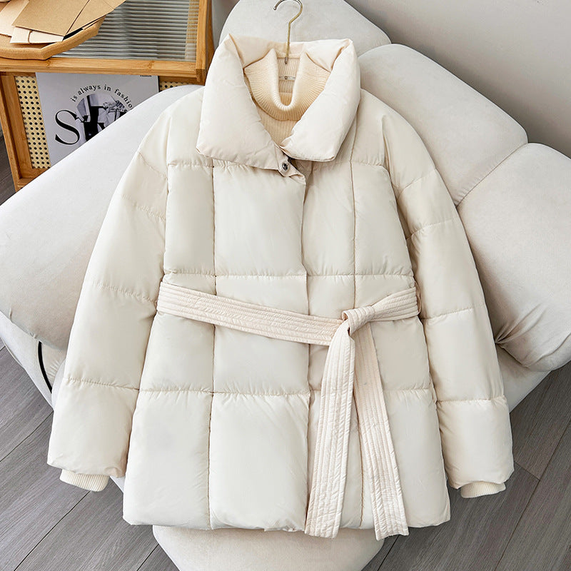 Women's Winter Stand Collar Puffer Jacket
