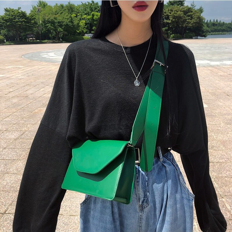 RanHuang PU Leather Shoulder Bag