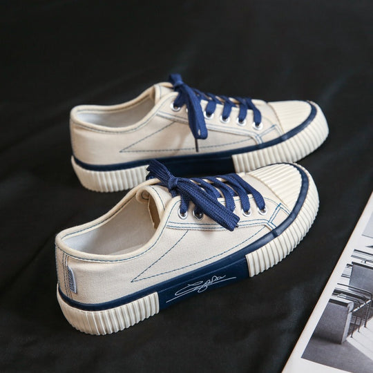 K-Trend Biscuit Canvas Sneakers