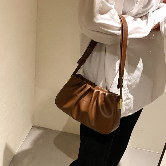 Vintage Cloud PU Leather Shoulder Bag