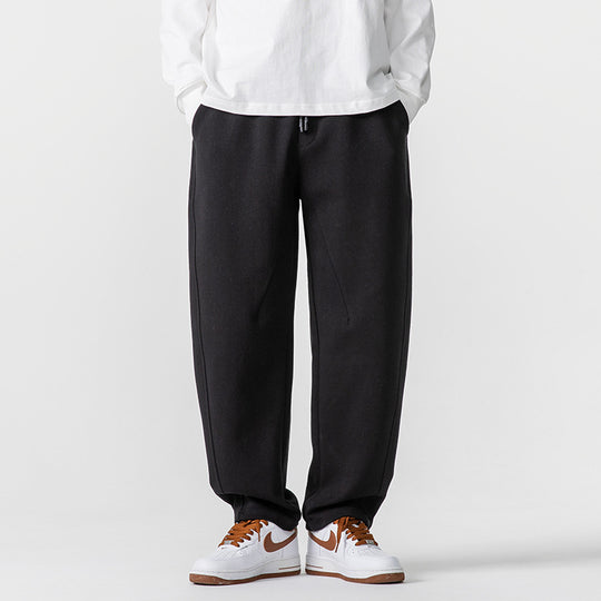 Elastic Waist Drawstring Sweatpants