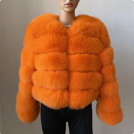 Women's Long Ruffled Shawl Windbreaker