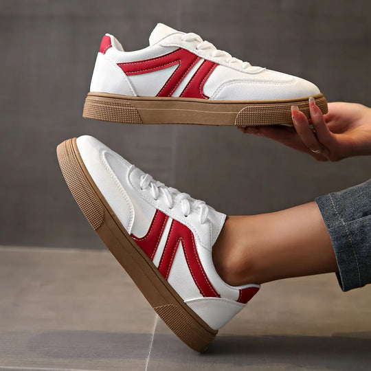 Casual Sporty Lace-Up Sneakers