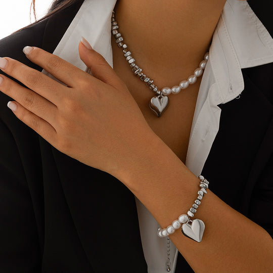 Heartbeat Multi-Layer Necklace Set