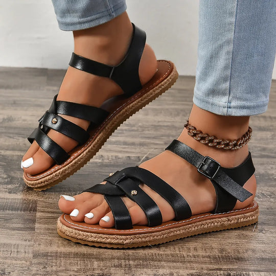 Roman Woven Sandals