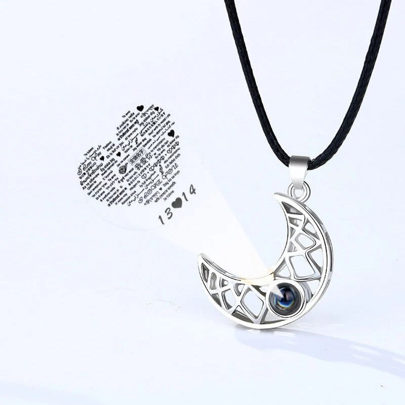 Ins Niche Sun & Moon Couple Pendant – Magnetic Clavicle Chain for Lovers